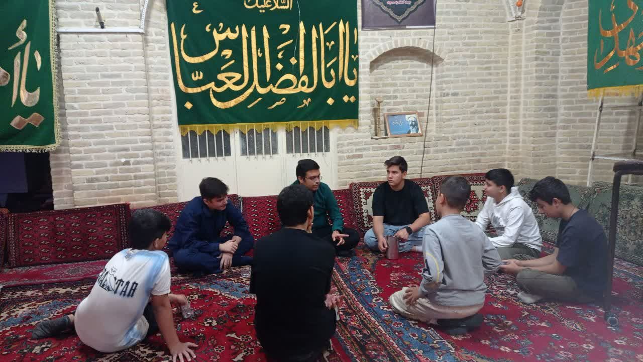 جوانان مشکات‌الزهرا نقشه «جهاد فرهنگی» را در سنگر «حاج سرتیپ» ترسیم کردند