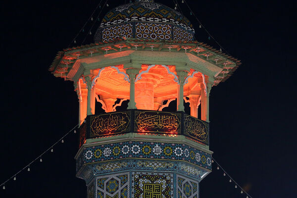 مراسم عزاداری سالروز شهادت امام هادی(ع) در حرم حضرت معصومه(س)