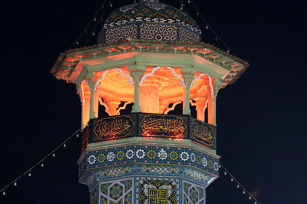 مراسم عزاداری سالروز شهادت امام هادی(ع) در حرم حضرت معصومه(س)