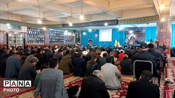 طنین دلنشین دعای مردم غیور فارسان 
