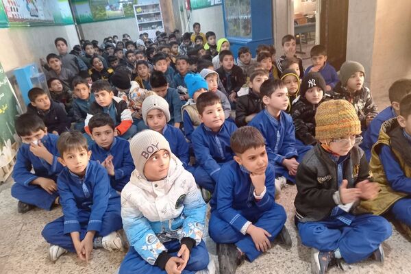  مراسم ولادت امیرالمومنین در دبستان هدایت ۲ شهرری