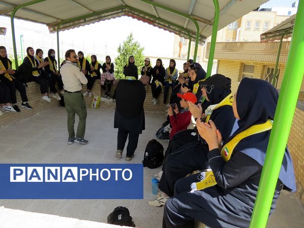 اردوی تمشک دختران بجنورد در اردوگاه شهید چمران 