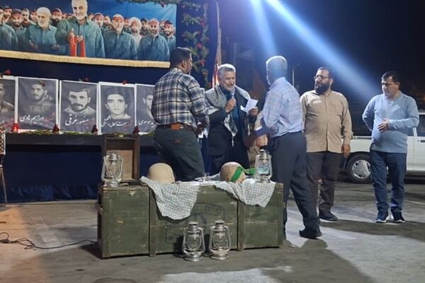 بزرگداشت مقام شهدای دفاع مقدس در آخرین روز هفته دفاع مقدس
