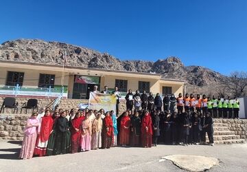 جام اقتدار در رشته داژبال در میانکوه