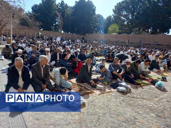 اقامه نماز عید فطر با حضور گسترده مردم اهل سنت تربت جام
