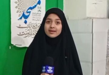 رجزخوانی خبرنگار در قلب قیامدشت