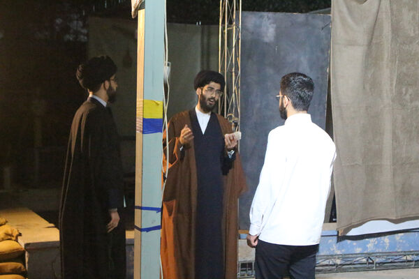 روایتگری طلاب جوان در یادواره شهدای مدرسه حقانی قم