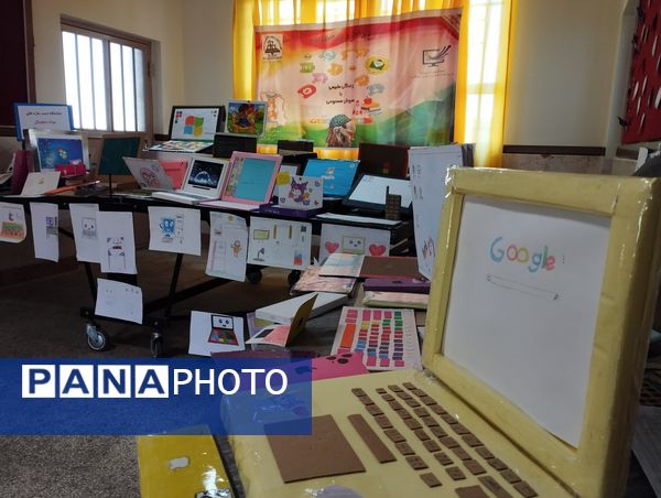 نمایشگاه دست‌سازه‌های دانش‌آموزی؛ تجلی خلاقیت و مهارت در آموزشگاه شقایق‌های ملارد