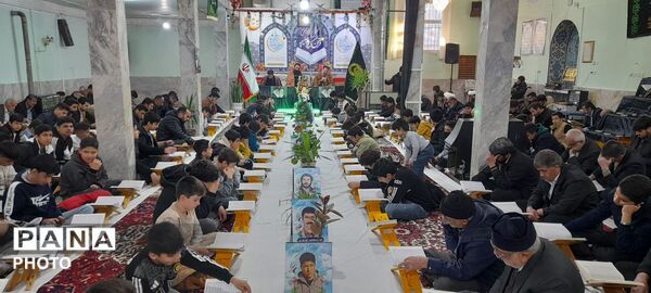 محفل باشکوه انس با قرآن کریم در شهر چلیچه