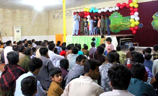 جشن کریم اهل بیت(ع) در روستای مزرعه شهید بهشتی 