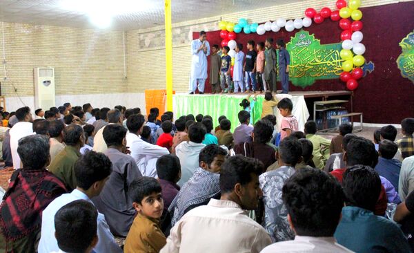 جشن کریم اهل بیت(ع) در روستای مزرعه شهید بهشتی 
