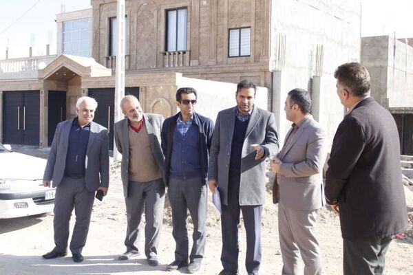 بازدید مدیرکل نوسازی استان خراسان شمالی از پروژه‌های شهرستان گرمه 