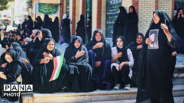 دیار آریوبرزن، پیکر فرزند دلیر خود را در آغوش گرفت