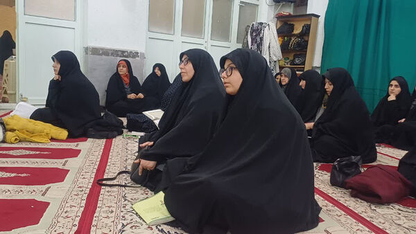 آیین افتتاح موسسه قرآنی کریمه آل احمد در شهر کهک