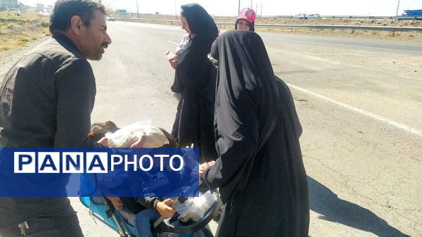 حرکت عاشقان به سوی مشهد الرضا(ع)