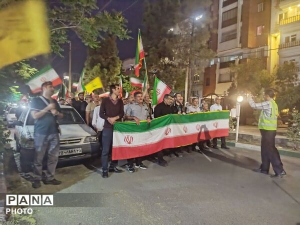 هشتاد و نهمین شب از خروش مردم رجایی شهر کرج 