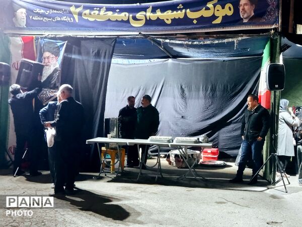 همبستگی مردم نیشابور در اجتماعات شبانه