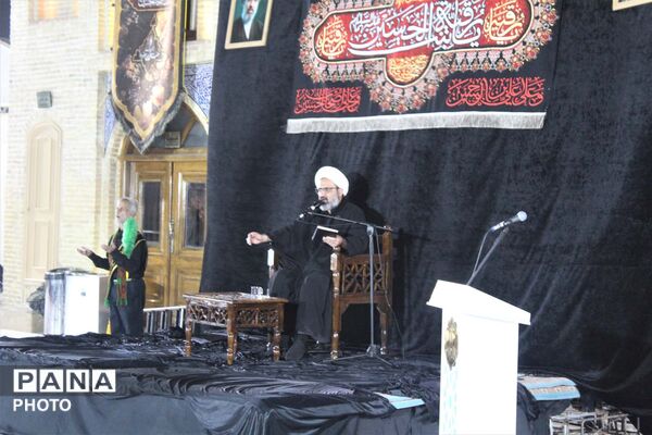 عزاداری شهادت حضرت رقیه(س) با حضور دانش‌آموزان ناحیه یک قم