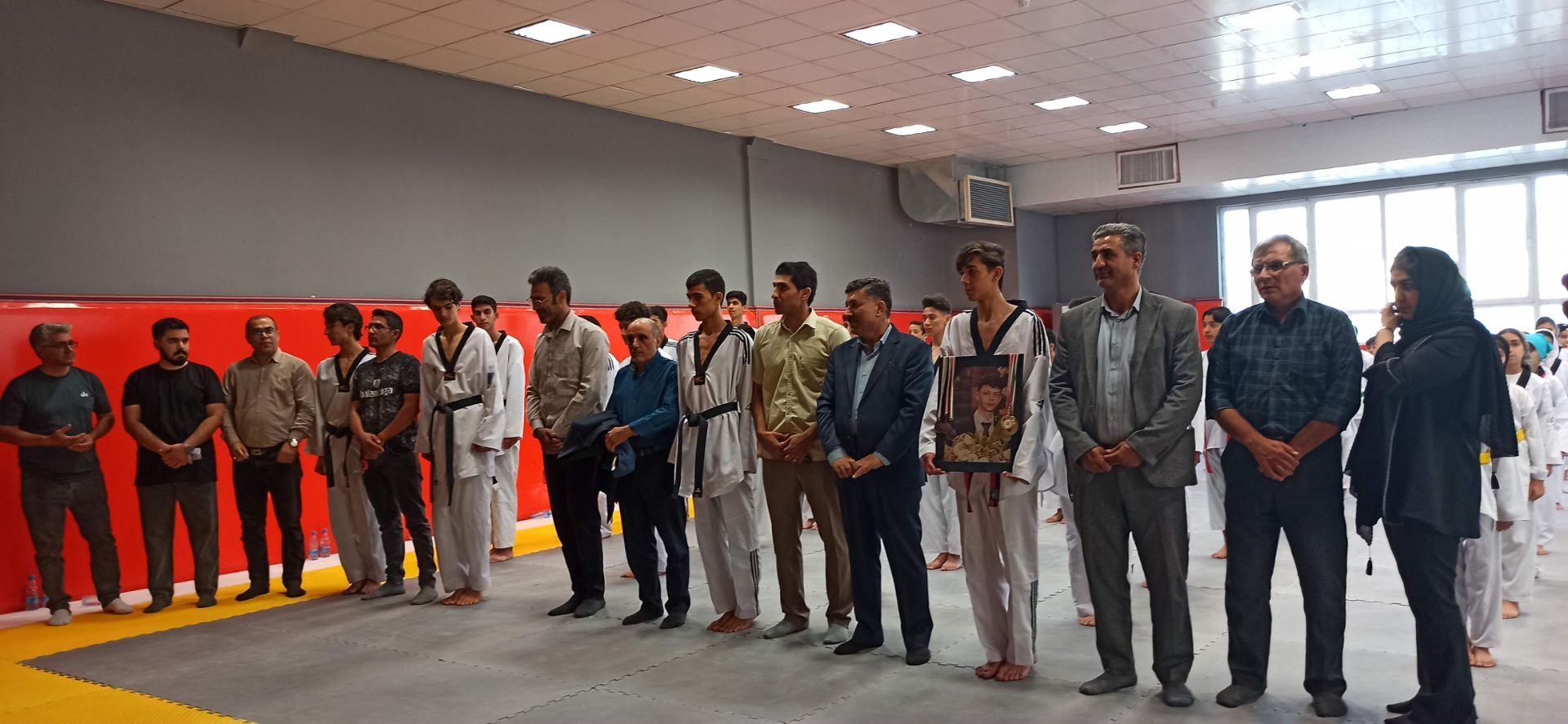 افتتاح خانه تکواندو در سالن چند منظوره آزادی شیروان