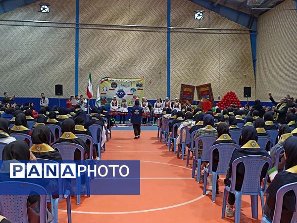 اردوی تمشک در شهرستان سملقان