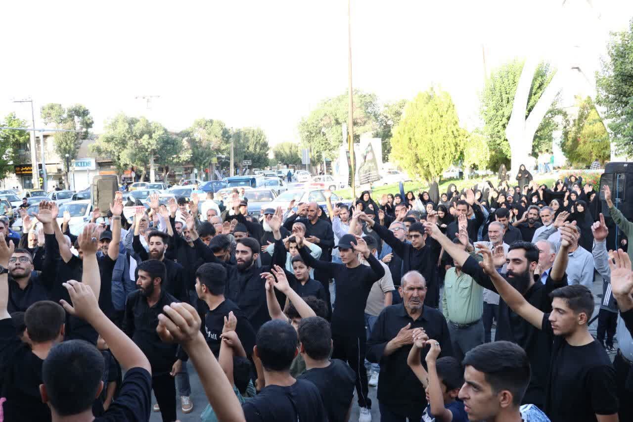 مراسم عزاداری سالروز شهادت امام حسن عسکری(ع) در نورآباد 