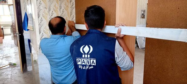دبیرستان میثاق کاشمر بازسازی شد