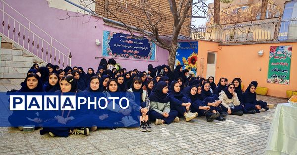 جشن ولادت صاحب الزمان در مدرسه صالحین 