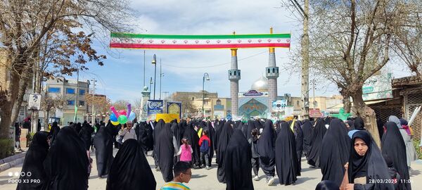 حضور پرشور مردم شهرستان سملقان در راهپیمایی روز قدس
