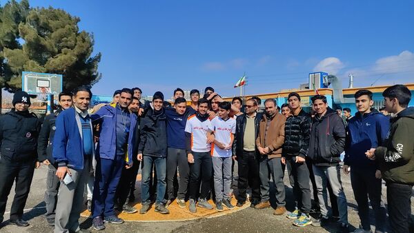 فینال مسابقات گل کوچیک در دبیرستان شاهد ابوذر غفاری 