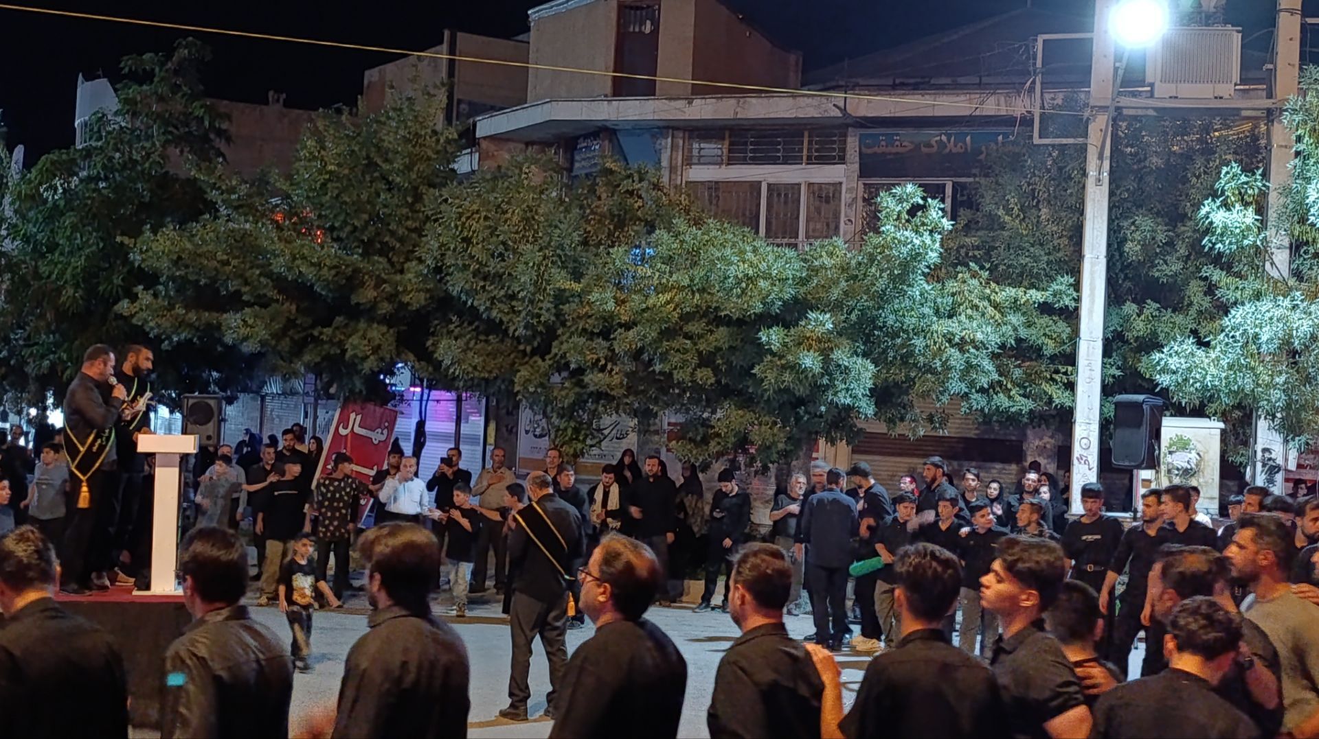 شور عاشورا در قاب شب‌های فارسان