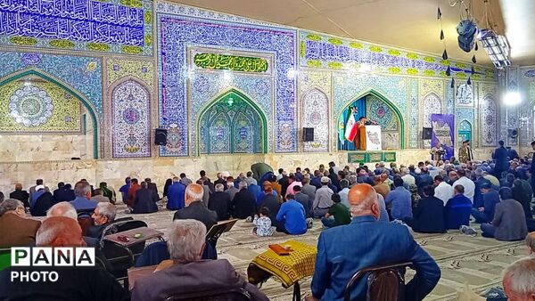نماز جمعه عبادی و سیاسی در مصلی یاسوج
