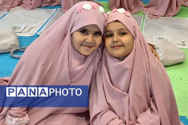 جشن تکلیف فرشتگان کلاس سومی دبستان قمصری شهرستان ورامین