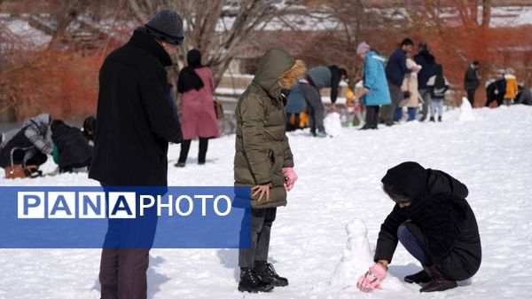 جشنواره آدم برفی در ارومیه