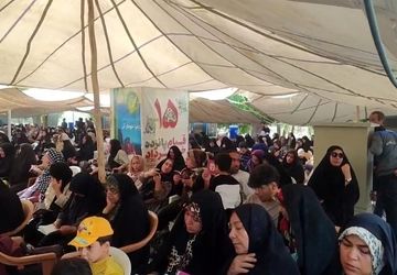 برپایی مراسم پرفیض دعای عرفه در ناژوان اصفهان