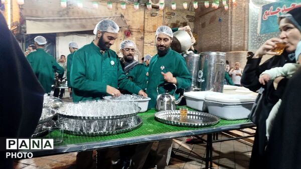 چایخانه فاطمه الزهرا برای هشتاد و هشتمین بار میزبان جانفدایان نیشابور 