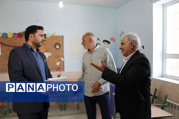 مانور بازگشایی مدارس در شهرستان گرمه 