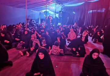 عزاداری زنان مومن در هیات محبان اهل بیت قائمشهر