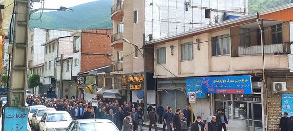 تشییع پیکر جانباز هشت سال دفاع مقدس در سوادکوه