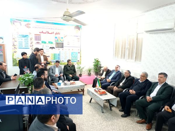 حضور معاون حقوقی و امور مجلس وزیر آموزش و پرورش در سوسنگرد