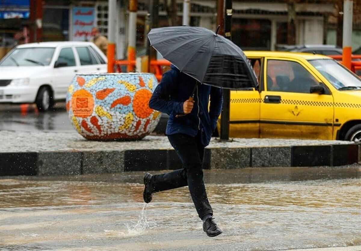 هشدار هواشناسی نسبت به رگبار شدید باران در ۱۴ استان