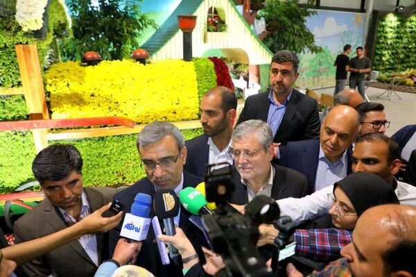 افتتاحیه بیست و دومین نمایشگاه تخصصی گل، گیاه و باغبانی در مشهد