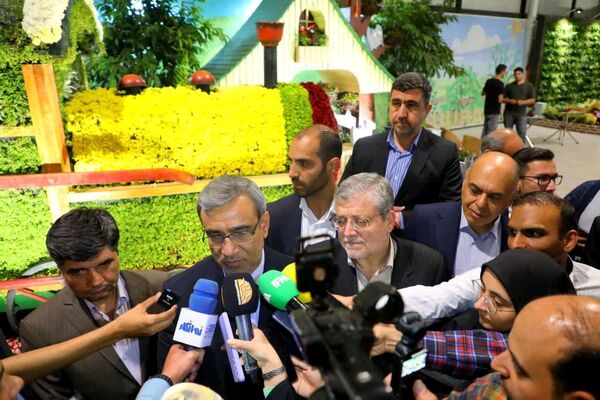افتتاحیه بیست و دومین نمایشگاه تخصصی گل، گیاه و باغبانی در مشهد