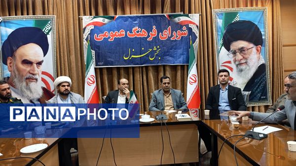 بررسی وضعیت اوقات فراغت و امکانات ورزشی در جلسه شورای فرهنگ عمومی بخش خزل با حضور نماینده نثاری