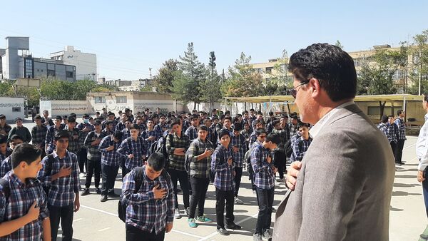 آغاز سال تحصیلی جدید در دبیرستان پسرانه عبدالحسین قفلی