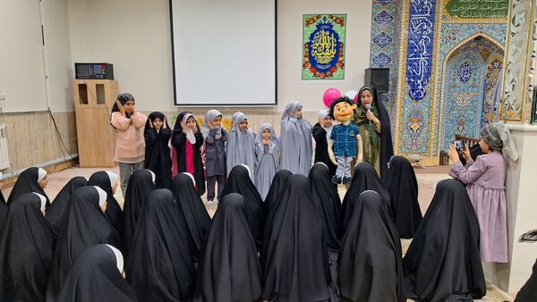 شور و شادی میلاد منجی عالم در دارالقرآن امام حسین (ع) ناحیه ۶ مشهد