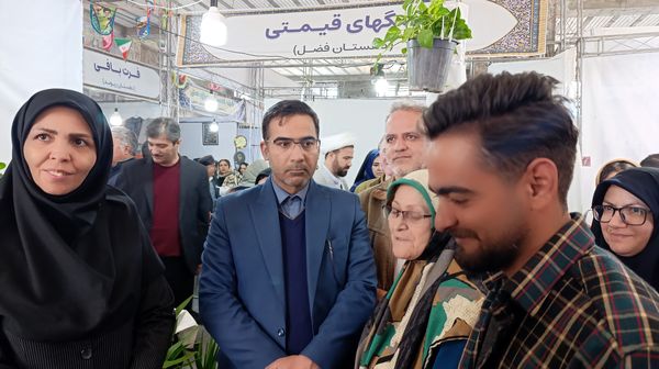 نمایشگاه دستاوردها و توانمندی بانوان روستایی در روستای بشرآباد