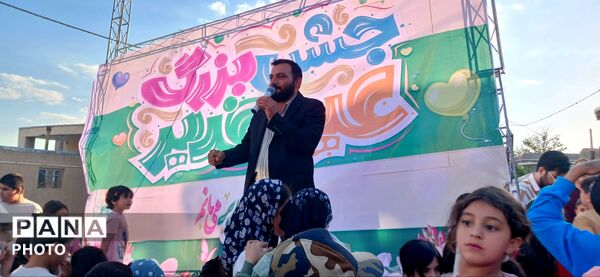 جشن کیلومتری غدیر در درگزین