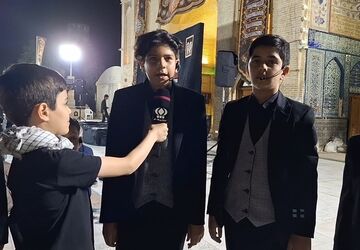 مراسم سوگواری شهادت حضرت رقیه(س) در آستان امامزاده علی بن جعفر(ع)