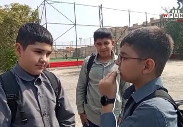 اعلام انزجار دانش‌آموزان شهر جعفریه قم از جنایات رژیم صهیونیستی