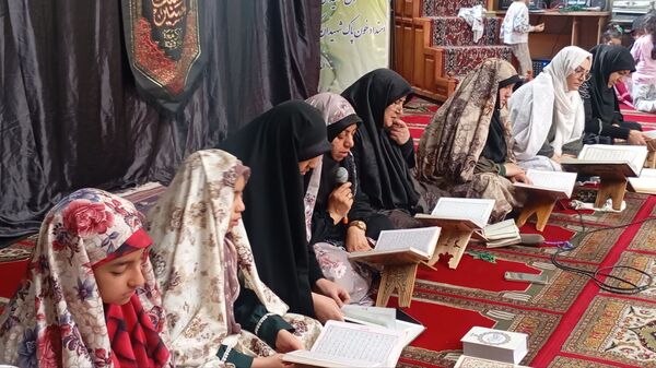 سومین روز اعتکاف دانش‌آموزان شهرستان فردیس